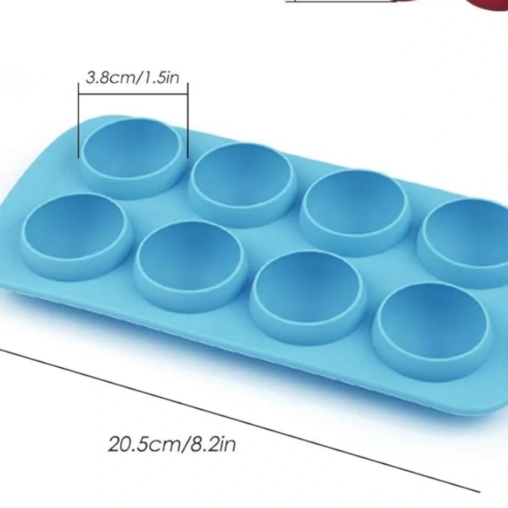 Silicone Chocolate Candy Molds, Jello Pudding Ball Ice Cube Peanut Butte